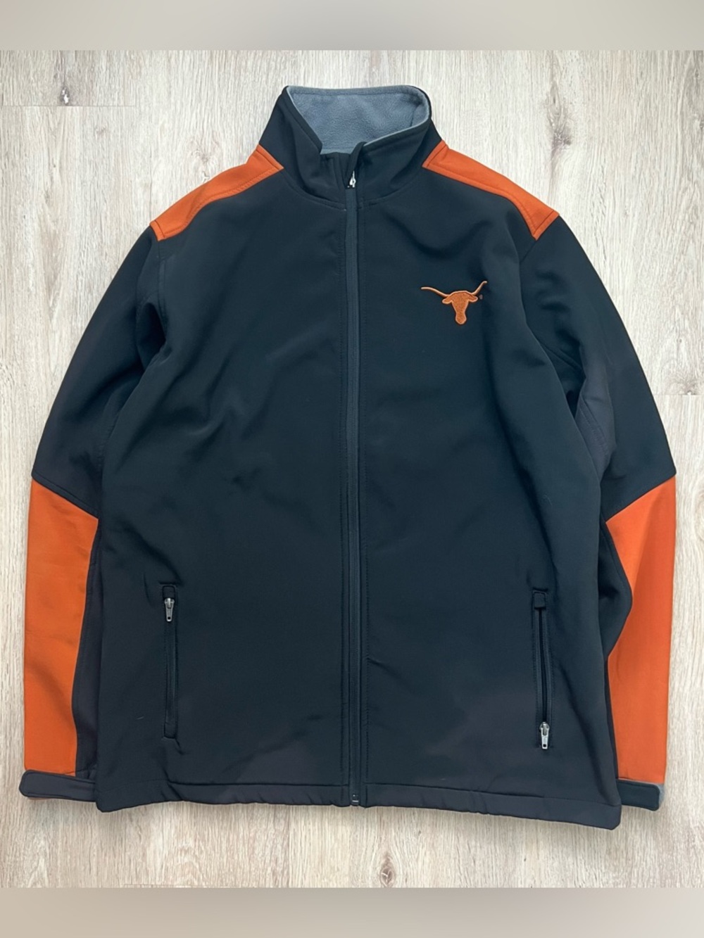 UT Austin Black Soft Shell Jacket Knights Apparel